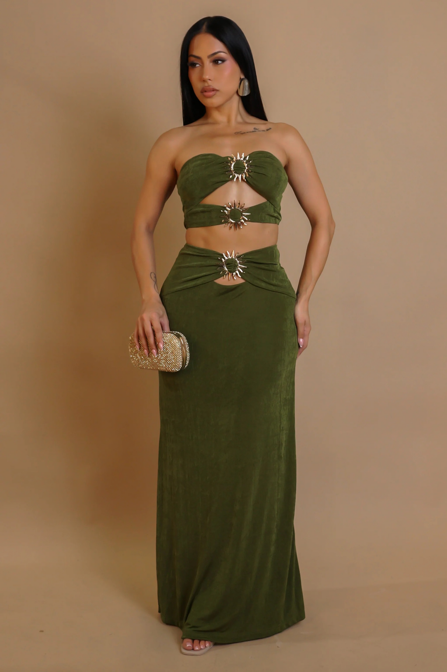 Celestial Glow Maxi Set