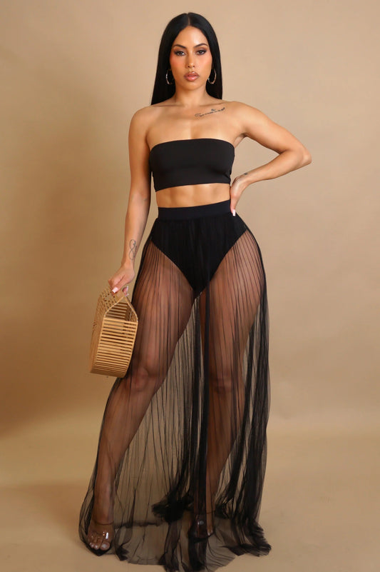 Sheer Illusion Two-Piece Set Alyssa Monroe Boutique LLC