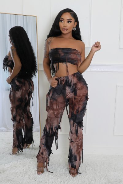 All Mixed Up Pants Set